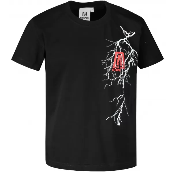  Tricou pentru copii ALTISPORT ALK027138 NEGRU 