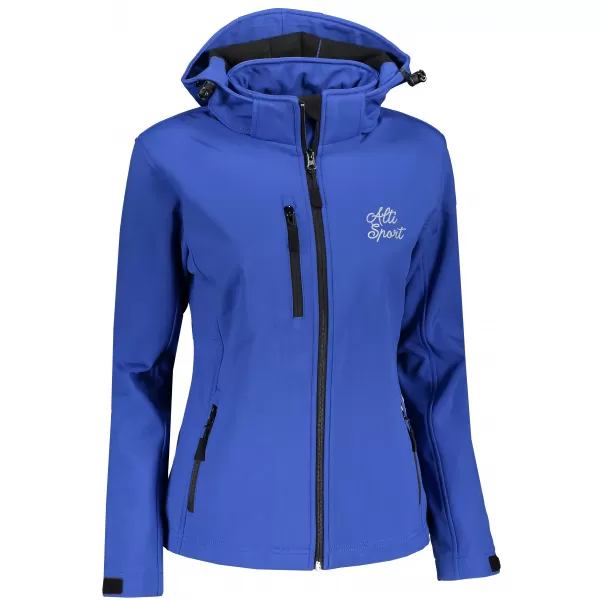  Jachetă softshell pentru femei ALTISPORT ALW056521 ALBASTRU REGAL 