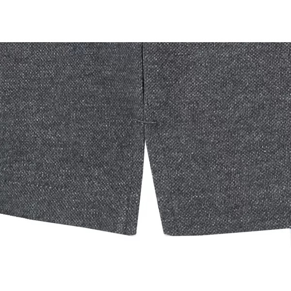  Tricou pentru bărbați cu guler ALTISPORT WELLYN MTST647 NEGRU 