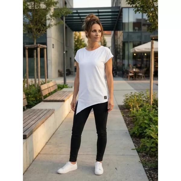  Tricou pentru femei cu mâneci scurte SAM 73 MOLLY WT 817 ALB 