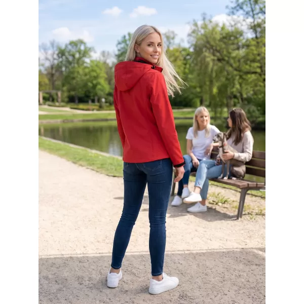  Jachetă softshell pentru femei ALTISPORT ALW056521 ROȘU 
