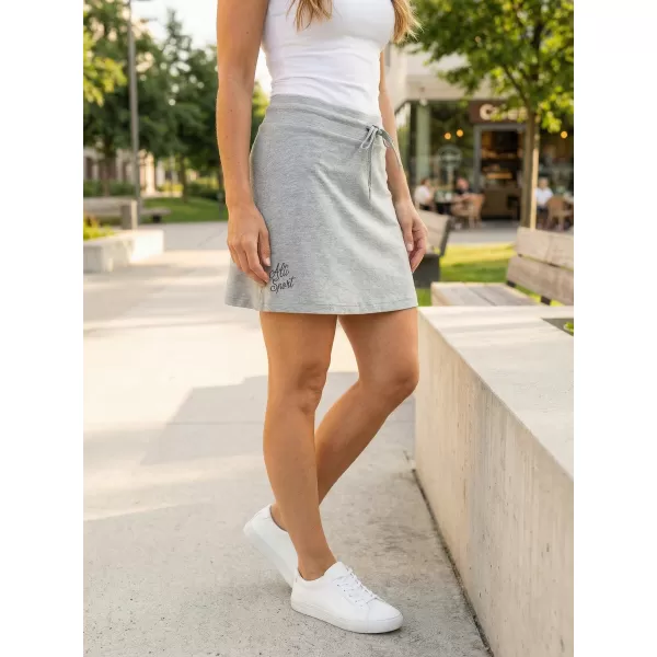  Fusta de dama ALTISPORT ALW056604 EVIDENȚIERI GRI ÎNCHIS 