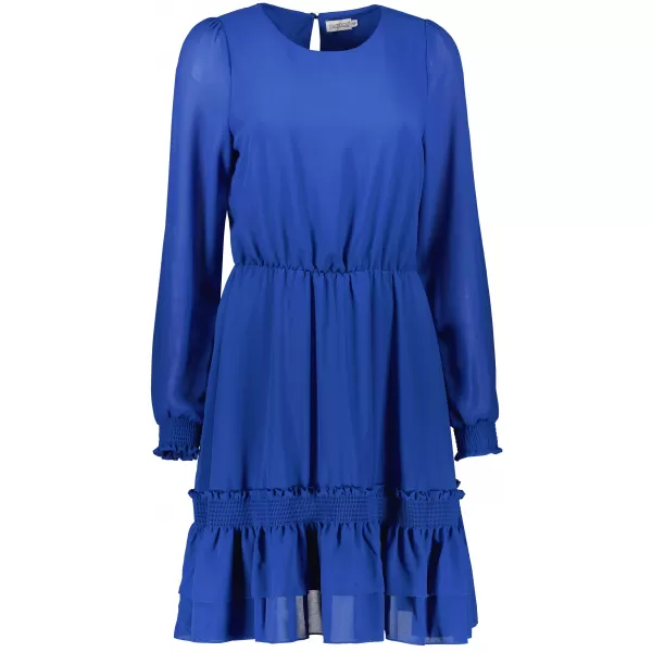  Rochie NUMOCO A336-1 ALBASTRU 