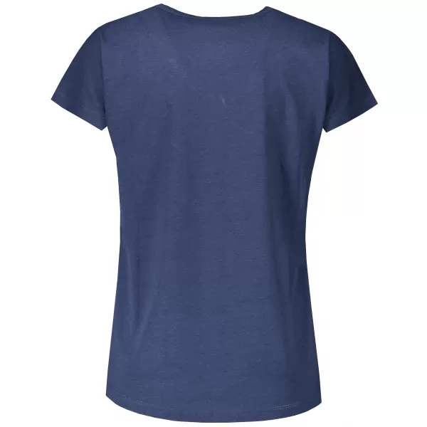  Tricou pentru femei ALTISPORT ECYLA LTST767 ALBASTRU INCHIS 