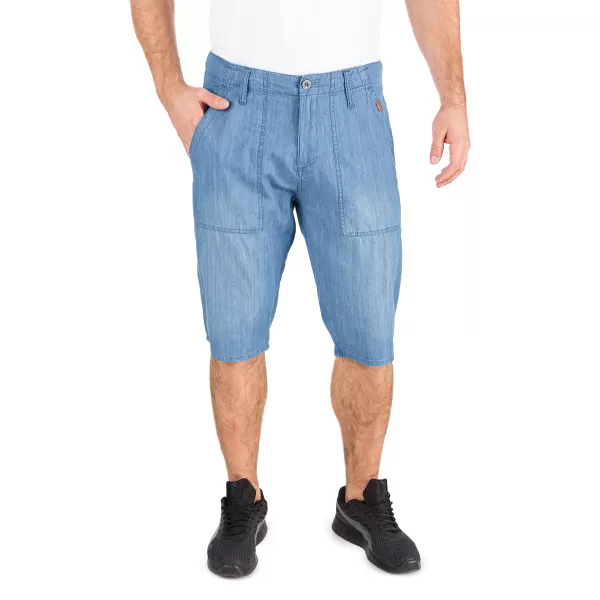  Pantaloni scurţi SAM 73 GRIFF MS 736 DENIM LUMINOS 