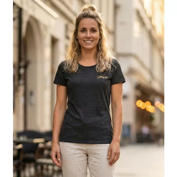  Tricou pentru femei ALTISPORT RISTA LTST769 NEGRU 