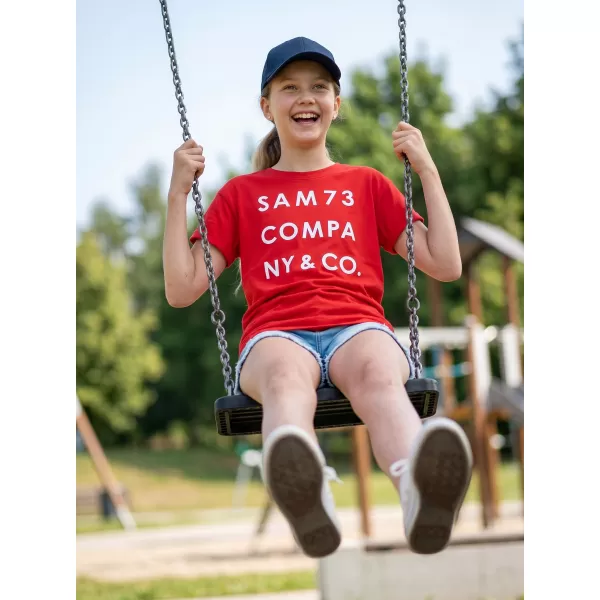  Tricou de fată cu mâneci scurte SAM 73 MELANIE GT 551 ROŞU 