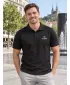Tricou funcțional pentru bărbați cu guler ALTISPORT ALM006217 NEGRU