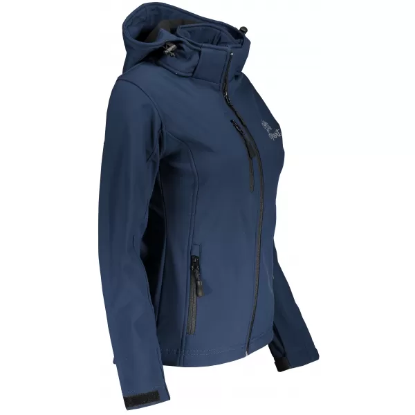  Jachetă softshell pentru femei ALTISPORT ALW056521 ALBASTRU MARIN 