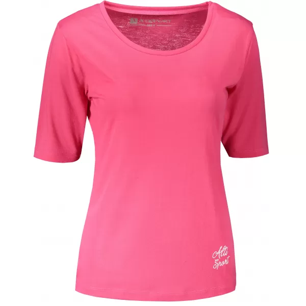  Tricou de damă cu mâneci scurte ALTISPORT ARICA LTST772 ROZ DESCHIS 