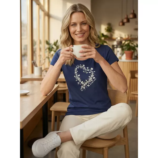  Tricou pentru femei ALTISPORT ALW058122 ALBASTRU MIEZUL NOPȚII 