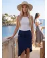 Fusta de dama ALTISPORT LARCA LSKT347 ALBASTRU INCHIS