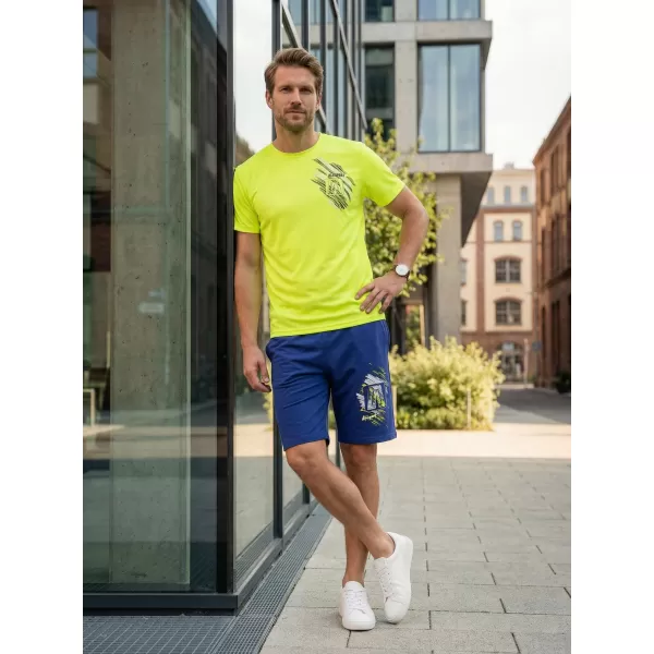  Pantaloni scurți pentru bărbați ALTISPORT ALM032611 ALBASTRU REGAL 