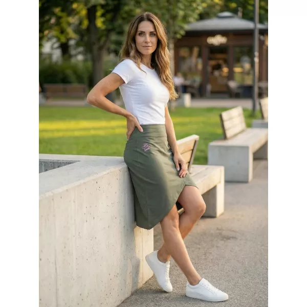  Fusta de dama ALTISPORT LARCA LSKT347 VERDE 
