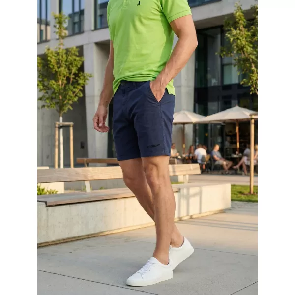  Pantaloni scurți pentru bărbați ALTISPORT DRID MPAT524 ALBASTRU INCHIS 