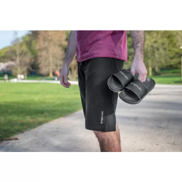  Papuci pentru bărbați ALTISPORT MELOT MBTT264 NEGRU 