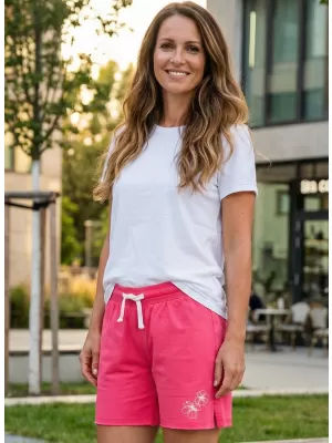Pantaloni scurți de damă ALTISPORT ARBELA LPAT513 ROZ