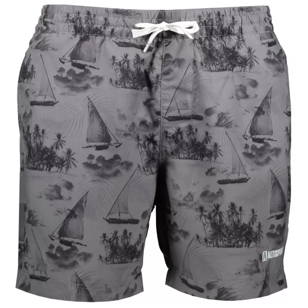  Pantaloni scurți pentru bărbați ALTISPORT HELET MPAT526 GRI DESCHIS 