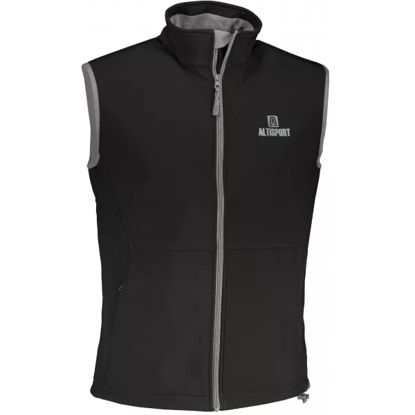  Vestă softshell pentru bărbați ALTISPORT ALM006517 NEGRU 