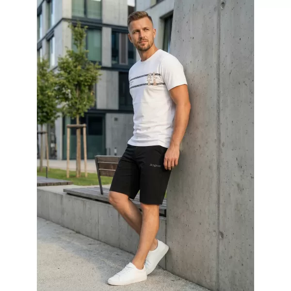  Pantaloni scurți pentru bărbați ALTISPORT ELOF MPAT527 NEGRU 