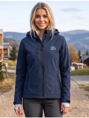 Jachetă softshell pentru femei ALTISPORT ALW056521 ALBASTRU MARIN