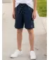 Pantaloni scurți de băieți SAM 73 FELIX BS 532 ALBASTRU ÎNCHIS