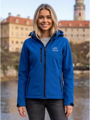 Jachetă softshell pentru femei ALTISPORT ALW056521 ALBASTRU REGAL