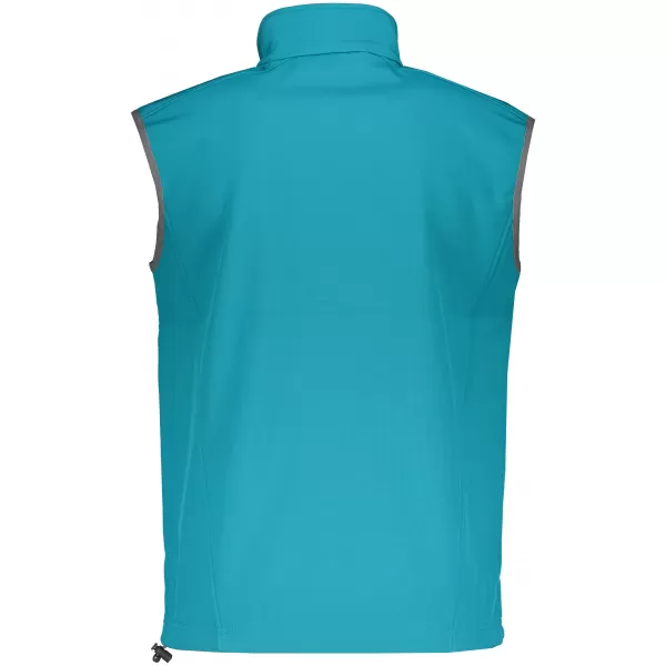  Vestă softshell pentru bărbați ALTISPORT ALM006517 TURCOAZ ÎNCHIS 