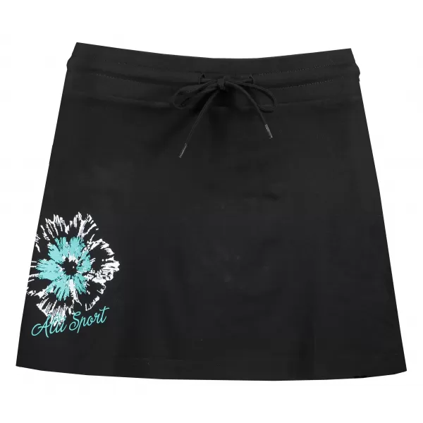  Fusta de dama ALTISPORT ALW016604 NEGRU ȘI ALBASTRU 