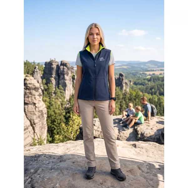  Vesta softshell dama ALTISPORT ALW056516 ALBASTRU MARIN 