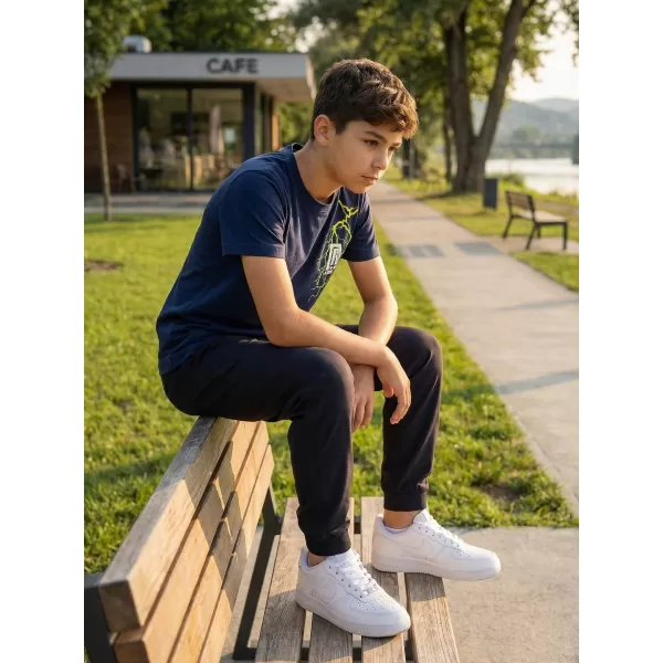  Tricou pentru copii ALTISPORT ALK027138 ALBASTRU MIEZUL NOPȚII 