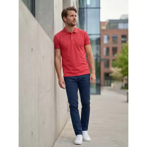  Tricou pentru bărbați KIXMI LOUIS ROȘU 