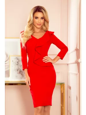 Rochie NUMOCO A327-2 ROŞU