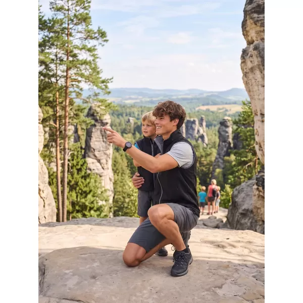 Vestă softshell pentru bărbați ALTISPORT ALM006517 NEGRU 