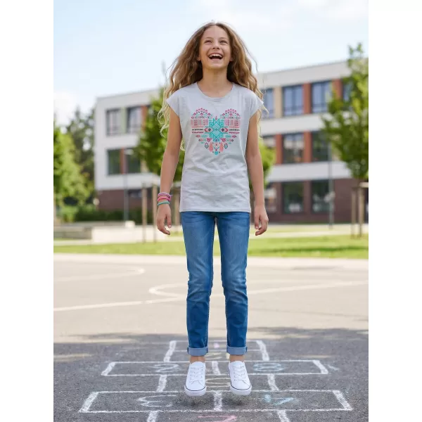  Tricou de fată cu mâneci scurte SAM 73 FREYA GT 550 GRI 