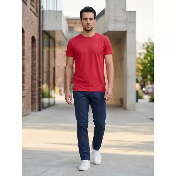  Tricou pentru bărbați cu mâneci scurte SAM 73 TOBIAS MT 776 ROŞU 