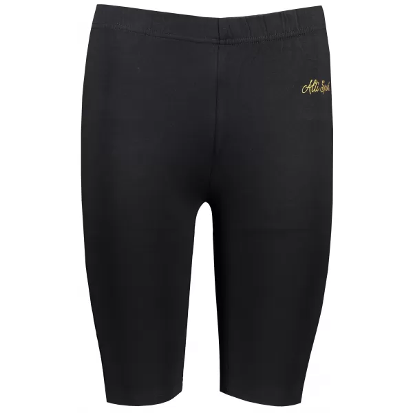  Pantaloni scurti elastici de dama ALTISPORT GARKA LPAT530 NEGRU 