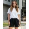 Pantaloni scurți de damă ALTISPORT AINA LPAT511 NEGRU