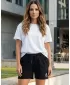 Pantaloni scurți de damă ALTISPORT AINA LPAT511 NEGRU