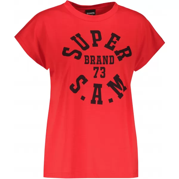  Tricou pentru femei cu mâneci scurte SAM 73 ROBYN WT 814 ROŞU 