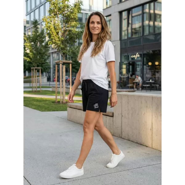  Pantaloni scurți de damă ALTISPORT AINA LPAT511 NEGRU 