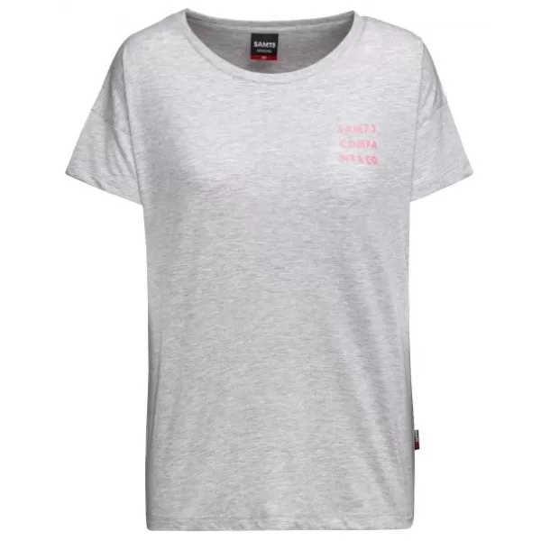  Tricou pentru femei cu mâneci scurte SAM 73 SIAN WT 820 GRI 