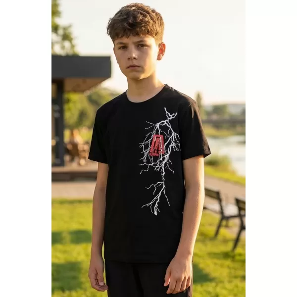  Tricou pentru copii ALTISPORT ALK027138 NEGRU 