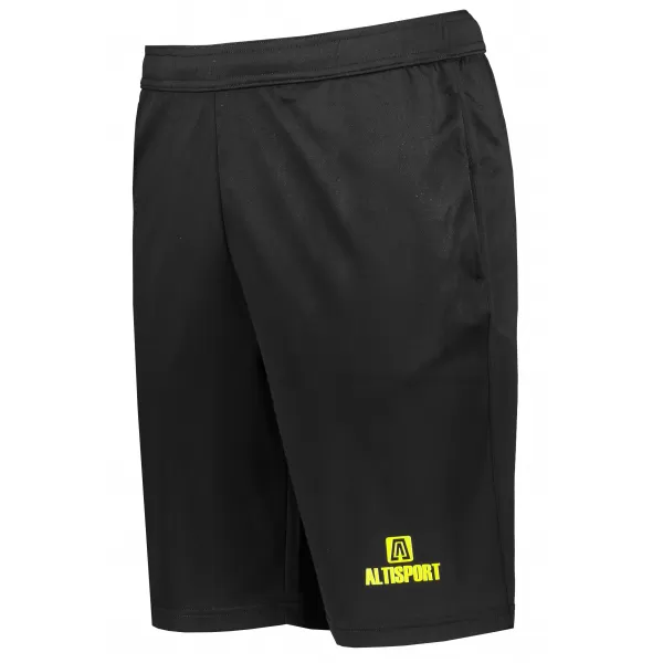  Pantaloni scurți pentru bărbați ALTISPORT ALM006612 NEGRU ȘI VERDE 