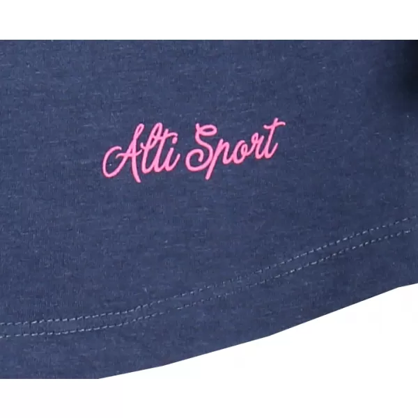  Tricou pentru femei ALTISPORT ECYLA LTST767 ALBASTRU INCHIS 