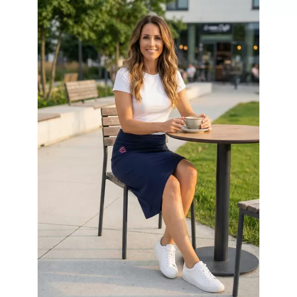  Fusta de dama ALTISPORT LARCA LSKT347 ALBASTRU INCHIS 