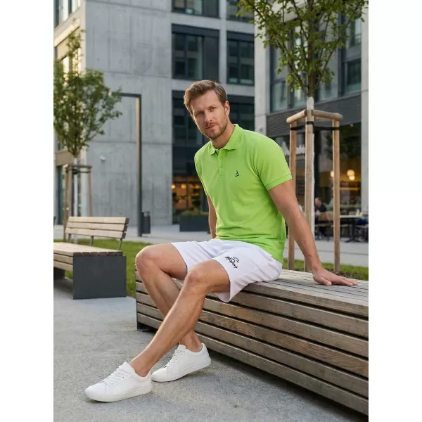  Pantaloni scurți pentru bărbați ALTISPORT ALM003612 ALB 