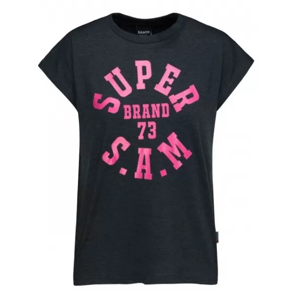  Tricou pentru femei cu mâneci scurte SAM 73 ROBYN WT 814 NEGRU 