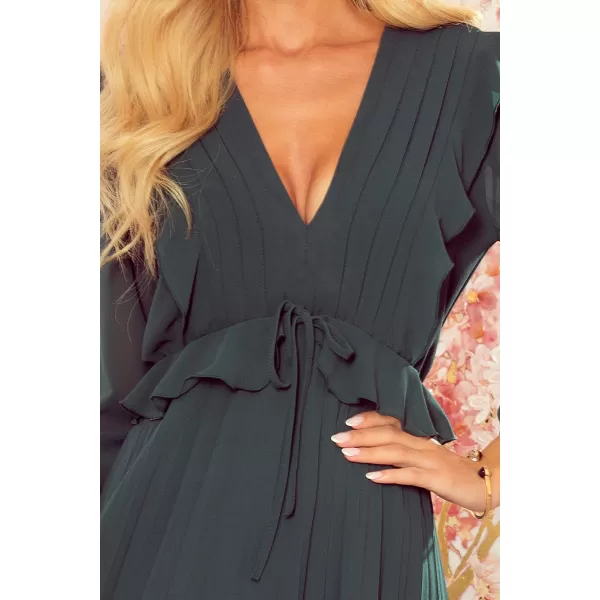  Rochie pentru femei NOMOCO POLLY A341-2 GREEN NOMOCO1 