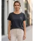 Tricou pentru femei cu mâneci scurte SAM 73 SIAN WT 820 NEGRU
